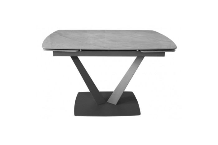 Стіл обідній Elvi Grey Rock DT109S 120x80х76 Сірий