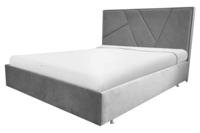 Кровать Капри 160х200 Оттенок серого