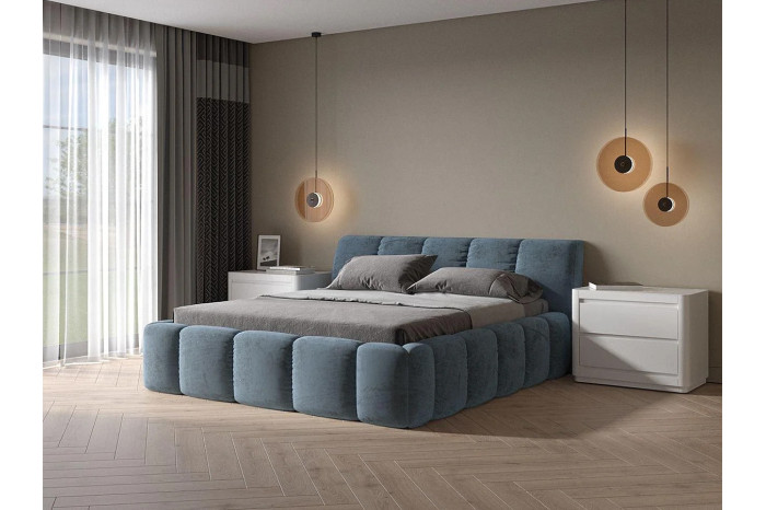 Кровать Титан 160х200 Оттенок серого