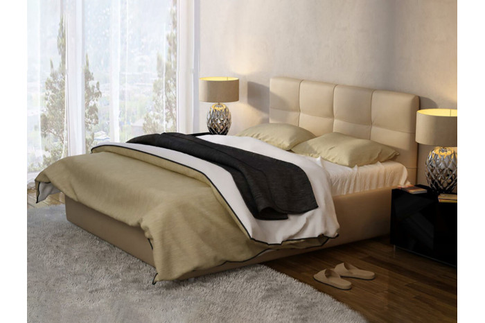 Кровать Милея Б/П 160х200 Оттенок серого