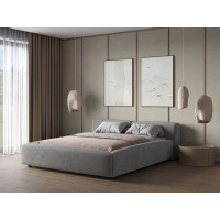 Кровать Самсон 160х200 Оттенок серого