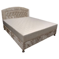 Кровать Виктория 160х200 Оттенок серого