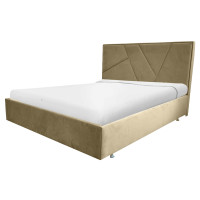 Кровать Капри 160х200 Оттенок бежевого цвета.