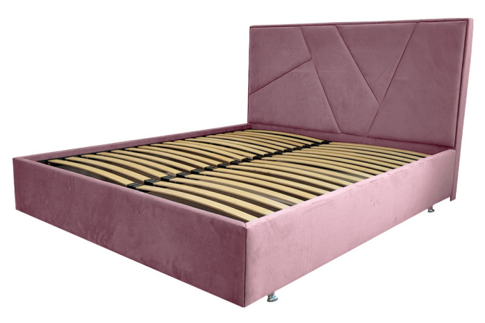 Кровать Капри 160х200 Оттенок бежевого цвета.