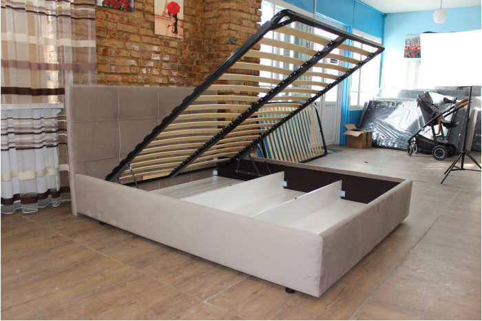 Кровать Милея 160х200 Оттенок серого