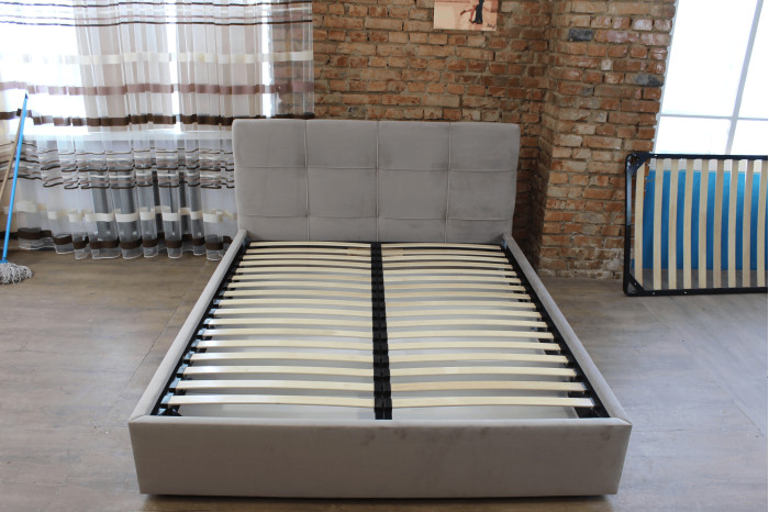 Кровать Милея 160х200 Оттенок серого