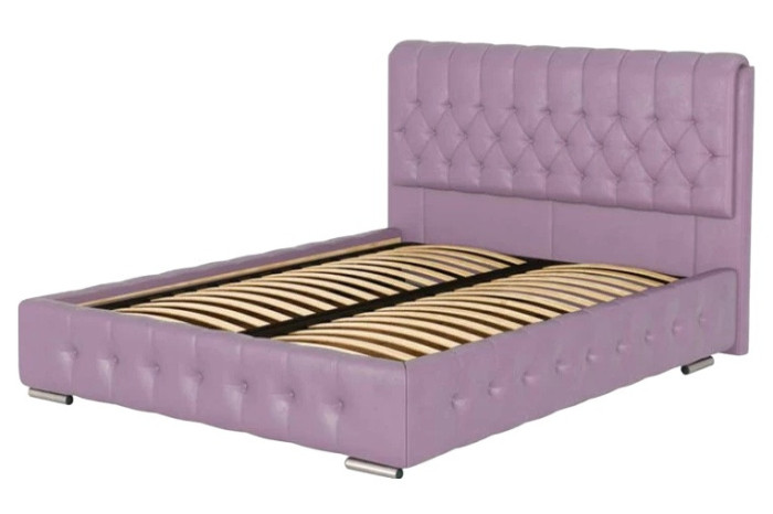 Кровать Беатрис мет. 160х200 Оттенок серого