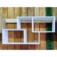 Полка навесная ПН-3 Белый