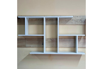 Феникс Полка ПН-4 Дуб крафт/Белый