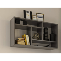 Полка навесная Шиншилла грей