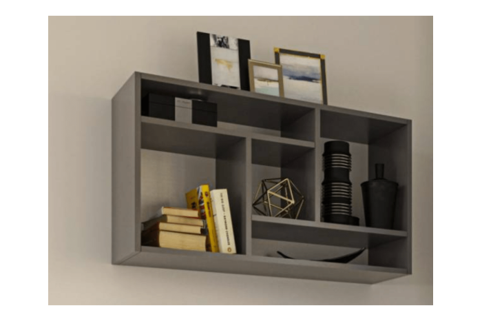 Полка навесная Шиншилла грей