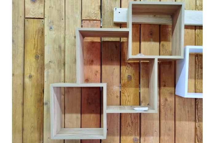 Полиця навісна ПН-2 Крафт золотий