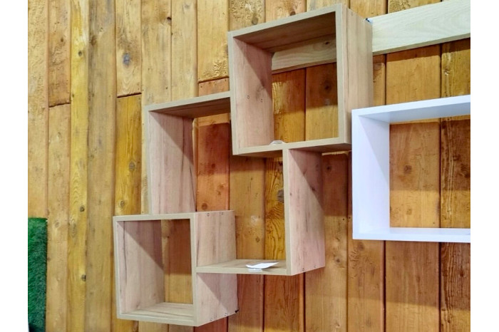 Полиця навісна ПН-2 Крафт золотий