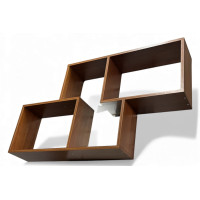 Полиця навісна ПН-3 Горіх