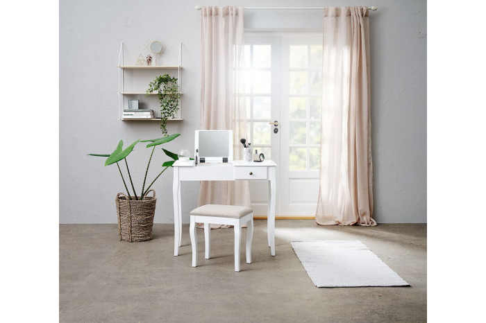 Табурет MALLING Белый Бежевый