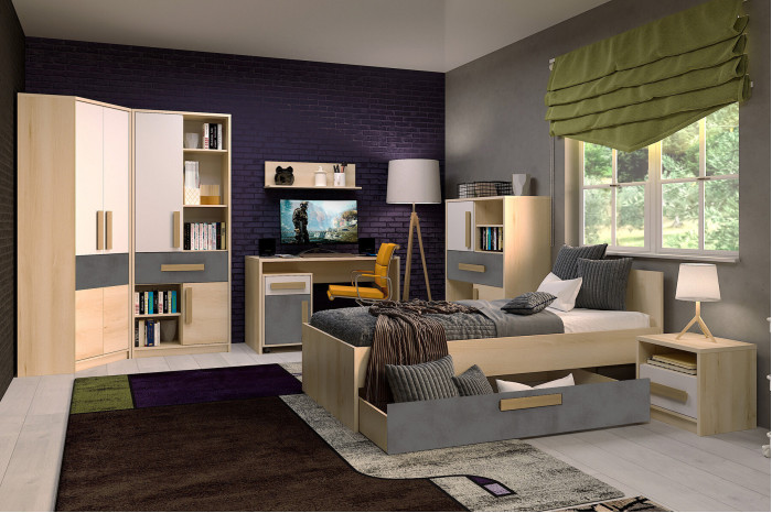 СОКМЕ Система Айго Шафа 2Д Бук пісочний/Пельтро