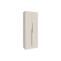 Шкаф Спейс 1 80х57х220см Кашемир/Кашемир