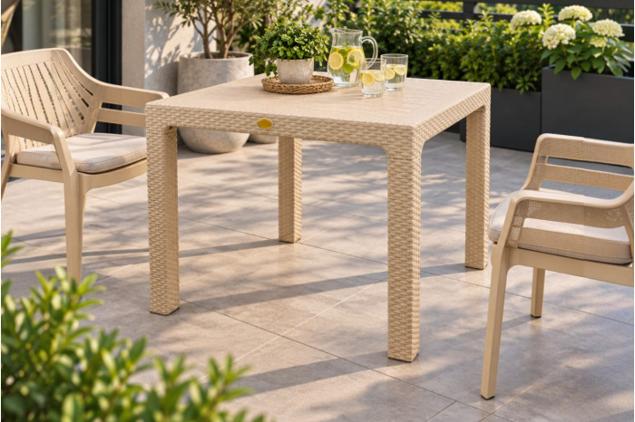 Стол Rattan 90х90х76