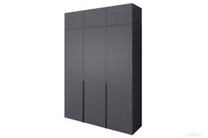 Шафа ST-0027 180х52х220см Антрацит
