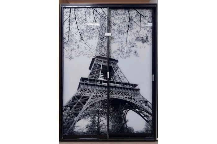 Феникс Шкаф купе ПВ АО 2-10 ФМП 150х60х220 Венге темный