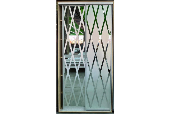 Феникс Шкаф купе N-38 ОЗРП+N38 ОПРЗ 120х60х240 Сонома