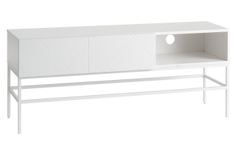 Тумба ТВ LADBY 2Ш Белый/Белый