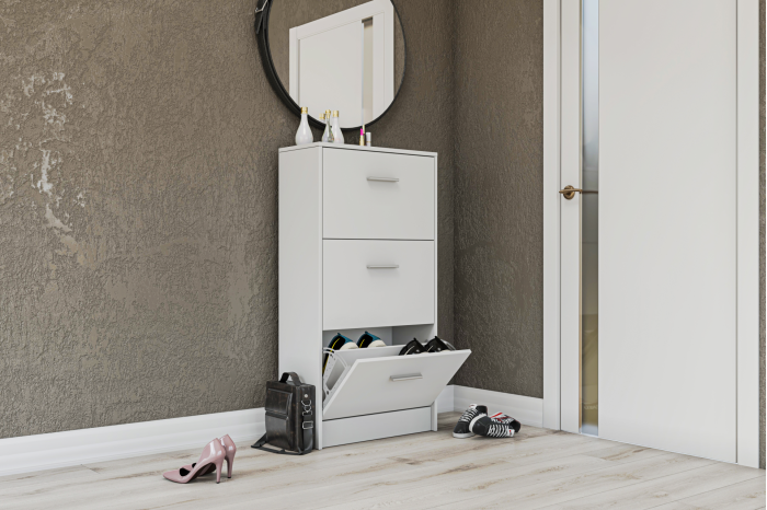 Гарант Тумба для обуви Гольф 60х28х116 Артизан