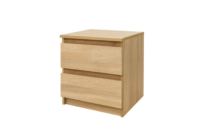 Гарант Тумба прикроватная Идея 2Я 40х35х40 Сатин/Крафт золотой