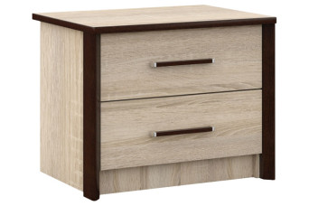 Тумба прикроватная Скарлет 50х36х41 Сонома/Венге