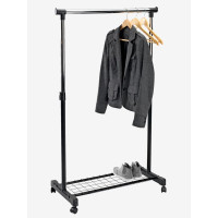 Держатель для одежды передвижной одинарный GUDME Черный