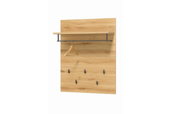 Вешалка настенная в прихожую Фокус Дуб артисан