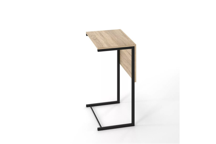 Стол журнальный Just Fiji 44х34х66 Черный/Дуб сонома