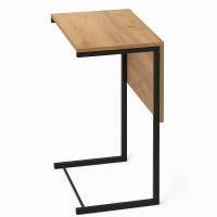 Стол журнальный Just Fiji 44х34х66см Черный/Дуб сонома