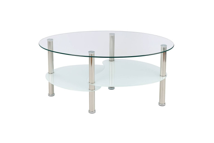 Микс Стол журнальный Нэнси 90х55х45 Белый