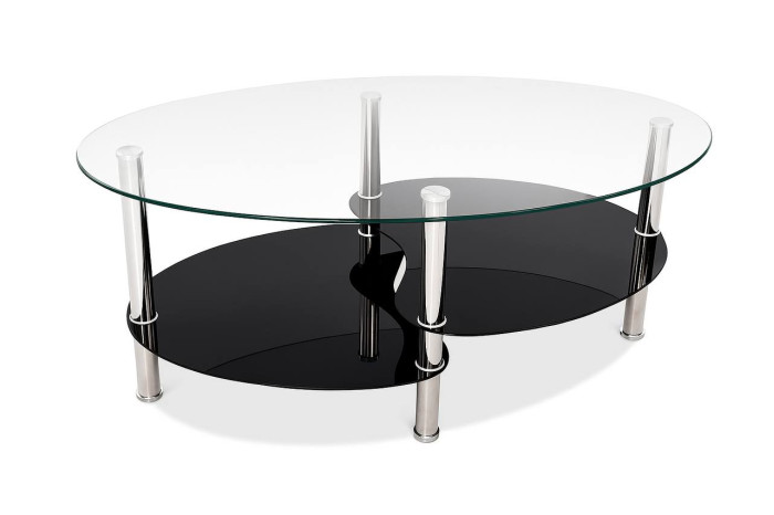 Микс Стол журнальный Нэнси 90х55х42 Черный