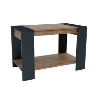 Стол журнальный Рио 90х50х60см Крафт тобако/Антрацит