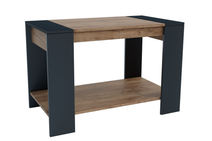 Стіл журнальний Ріо 90х50х60 Крафт табако/Антрацит